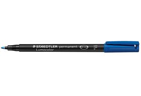 STAEDTLER Lumocolor wasserfest F blau