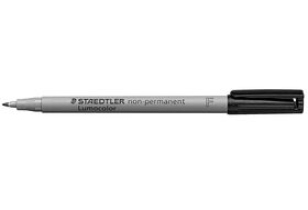 STAEDTLER Lumocolor wasserlösl.F schwarz