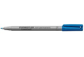 STAEDTLER Lumocolor wasserlösl.F blau