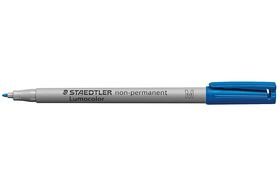 STAEDTLER Lumocolor wasserlösl.M blau