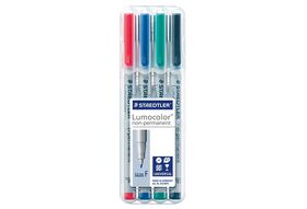 STAEDTLER 4er Box Lumocolor non.per.F 4er Box