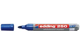 edding Boardmarker cap off 250 blau