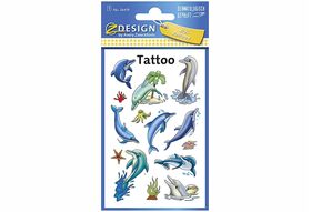 AVERY ZWECKFORM Kinder Tattoos 'Delfine' 56439