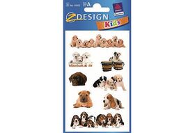 AVERY ZWECKFORM KID Sticker Hunde 55972