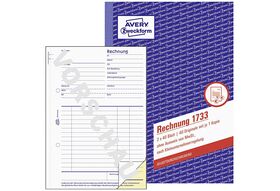 AVERY ZWECKFORM Rechnung A5 2x40 BL 1733 2x40 Blatt