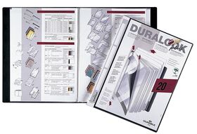 DURABLE DURALOOK PLus Sichtbuch sw20er