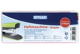 STYLEX Heftgerät sortiert