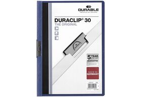 DURABLE DURACLIP Klemmmap.dunkelblau