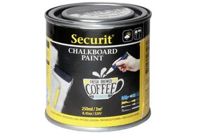 SECURIT Tafellack Acryl schwarz 250ml