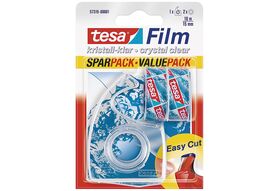 TESA 2Rl.Tesafilm+Abroller10mx15mm Handabroller + 2 Rollen