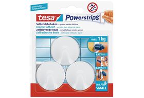 TESA Powerstrips Haken small weiss