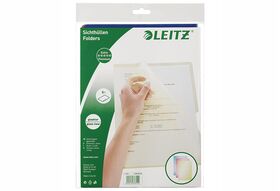 LEITZ Leitz Aktenhülle A4farbig 5St 5er Pack