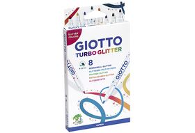 GIOTTO Giotto Turbo Glitter K08 8er Kartonetui