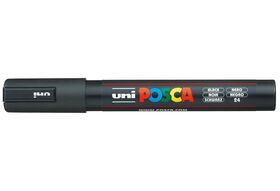 UNIBALL Marker POSCA PC-5M schwarz