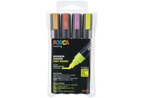 UNIBALL Marker POSCA PC-5M 4SZ Neon 4er Set