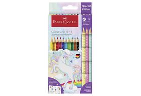 Faber Castell Farbstift 'Colour Grip' Einhorn 10+3