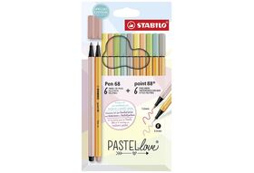 STABILO Farbstift-Set 'Pastellove' 12-teilig