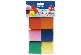 Krepp-Papier 6 Rollen 6er Pack