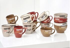 RITZENHOFF & BREKER Kaffeebecher 'Coffee talk' 4fach sortiert