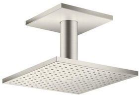 Kopfbrause 250/250 1jet AXOR Deckenmontage stainless steel optic