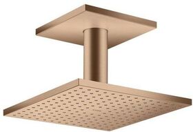 Kopfbrause 250/250 1jet AXOR Deckenmontage brushed red gold