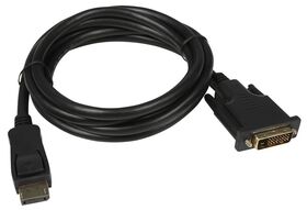 DisplayPort Adapter Kabel auf DVI-D 24+1 Pin, 2m