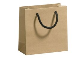 ZOEWIE  Tasche Mini Kraft 15x15x5,5 br - 10 VPE