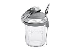 KILNER Frühstücksglas-Set 3-teilig 1 Frühstücksglas mit Löffel