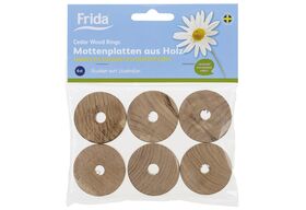 FRIDA Mottenkugeln für Kleiderbügel Holz 6er