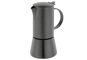 cilio tisch-accessoires Espressokocher 'Aida Nera' 6 Tassen