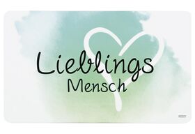 KESPER Frühstücksbrettchen 'Lieblingsmensch'