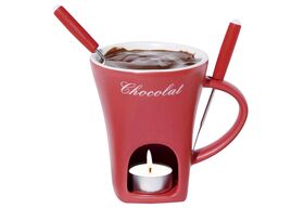 NOUVEL Schokoladenfondue Set 'Chocolat' 3tlg.