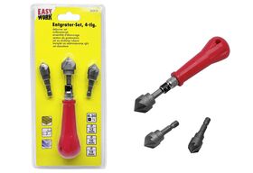 EASY WORK Handentgrater-Set 4-teilig