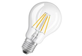 OSRAM LED Retrofitlampe CLASSIC A 4,5W E27 klar 470LM dim