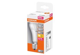 OSRAM LED Retrofitlampe CLASSIC A13WE27 matt 1521LM dim