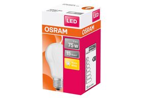 OSRAM LED Kolbenlampe STAR Classic A75 10W E27