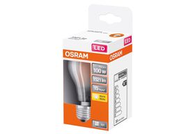 OSRAM LED Birnenlampe E27 11W matt