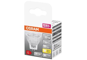 OSRAM LED Reflektorlampe MR11 2,5W GU4 184lm 12V 2.700K 36°