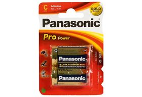 PANASONIC Batterie ProPower2Baby Blister inkl. 2 x Baby C LR 14