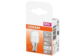 OSRAM LED Kühlschranklampe T26 2,3W E14 200lm 6.500 opal