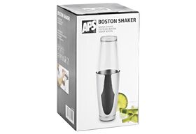 APS Boston Shaker 2 teilig: Becher 700 ml + Glas 400 ml