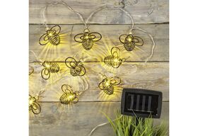 HI LED Solar Lichterkette 'Bienen' inkl. 1x AA Batterie