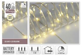 LED Lichterkette 'Soft-Wire' 40 LED