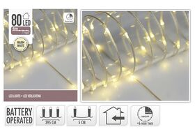 LED Lichterkette 'Soft-Wire' 80 LED