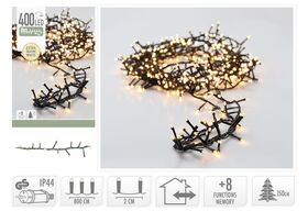 LED Micro-Clusterlichterkette, für außen 400