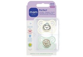 MAM Schnuller Perfect Silikon  2er Set 2er Set