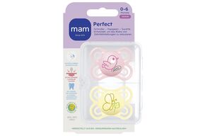 MAM Schnuller Perfect Silikon  2er Set 2er Set