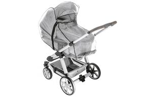 reer Regenschutz RainCover Classic für Kombi-Kinderwagen mit Reißverschluss