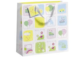 ZOEWIE Geschenktasche Baby Patchwork Maxi 33x12x33cm