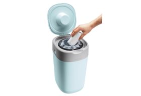 TOMMEE TIPPEE Windeleimer Twist&Click Sangenic blau